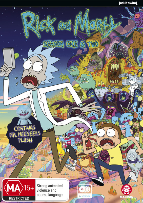Rick And Morty Season 1 2 Blu Ray Buy Now At Mighty Ape Australia