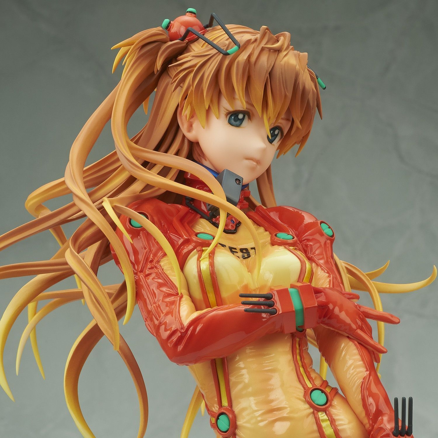 Evangelion: 1/4Asuka Langley Shikinami Test Type Plugsuit Ver. - PVC Figure image