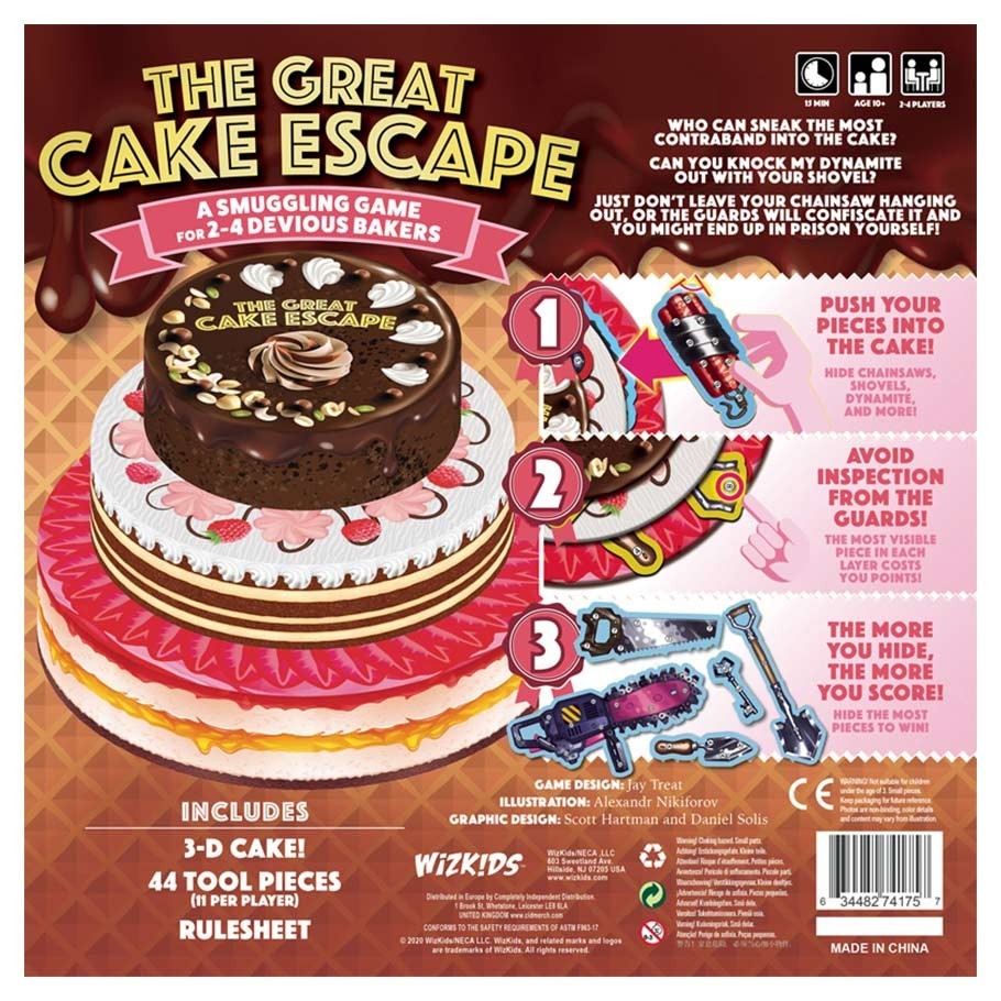 The Great Cake Escape Board Game at Mighty Ape NZ