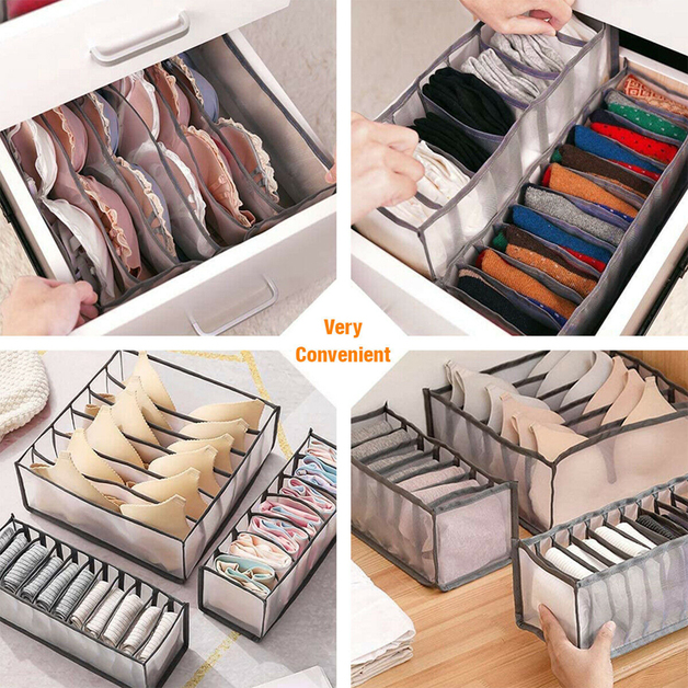 Underwear Storage Drawer Organiser Set at Mighty Ape NZ
