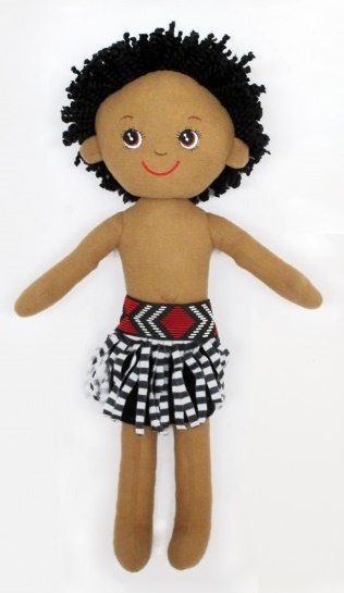 NZ Gift: Soft Doll Maori Boy - 40cm