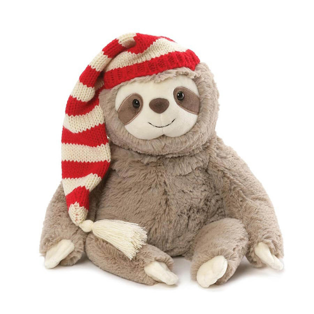 christmas sloth stuffed animal