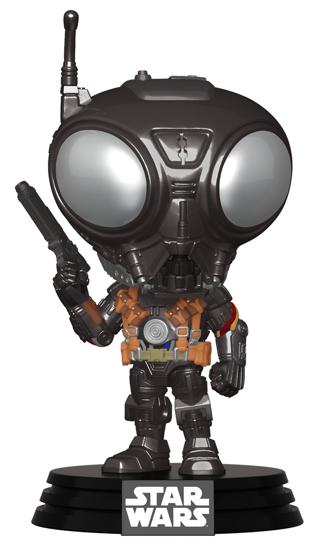 Star Wars: The Mandalorian - Q9-Zero (Metallic) Pop! Vinyl Figure image