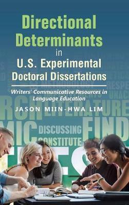 Directional Determinants in U.S. Experimental Doctoral Dissertations by Jason Miin-Hwa Lim image