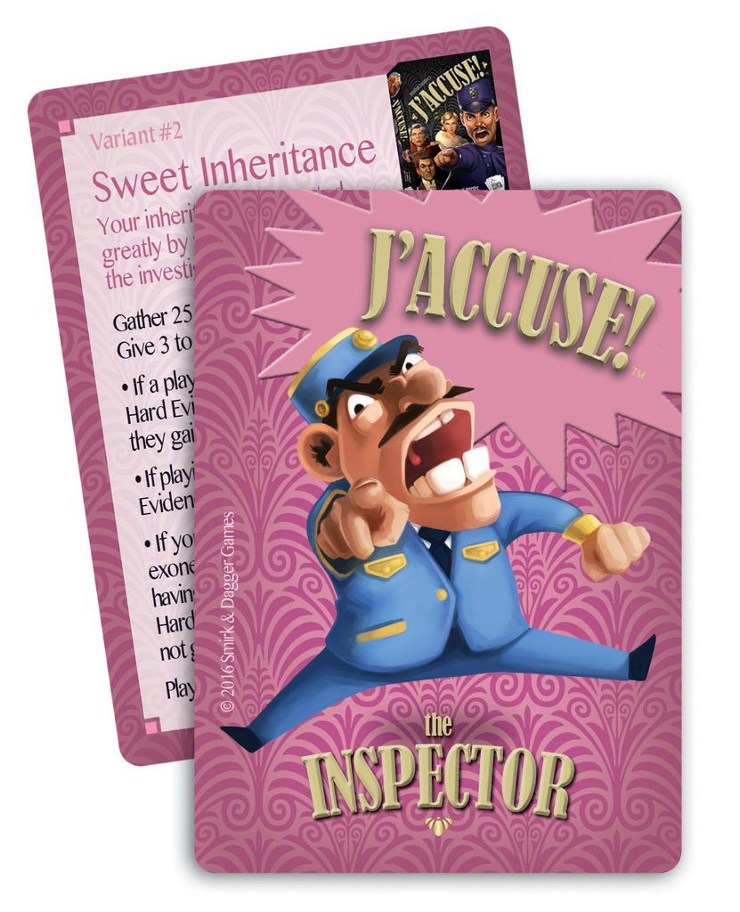 J'Accuse! - The Game of Murder, Accusations & Denials image