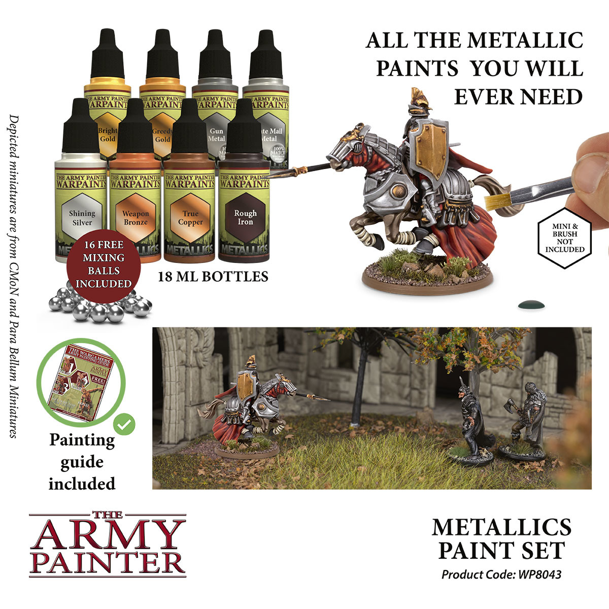 Army Painter: Warpaints - Metallics Paint Set image