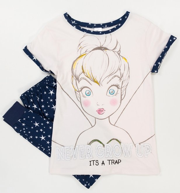 Disney: Tinkerbell (Never Grow Up) - Women's Pyjamas (16-18) image