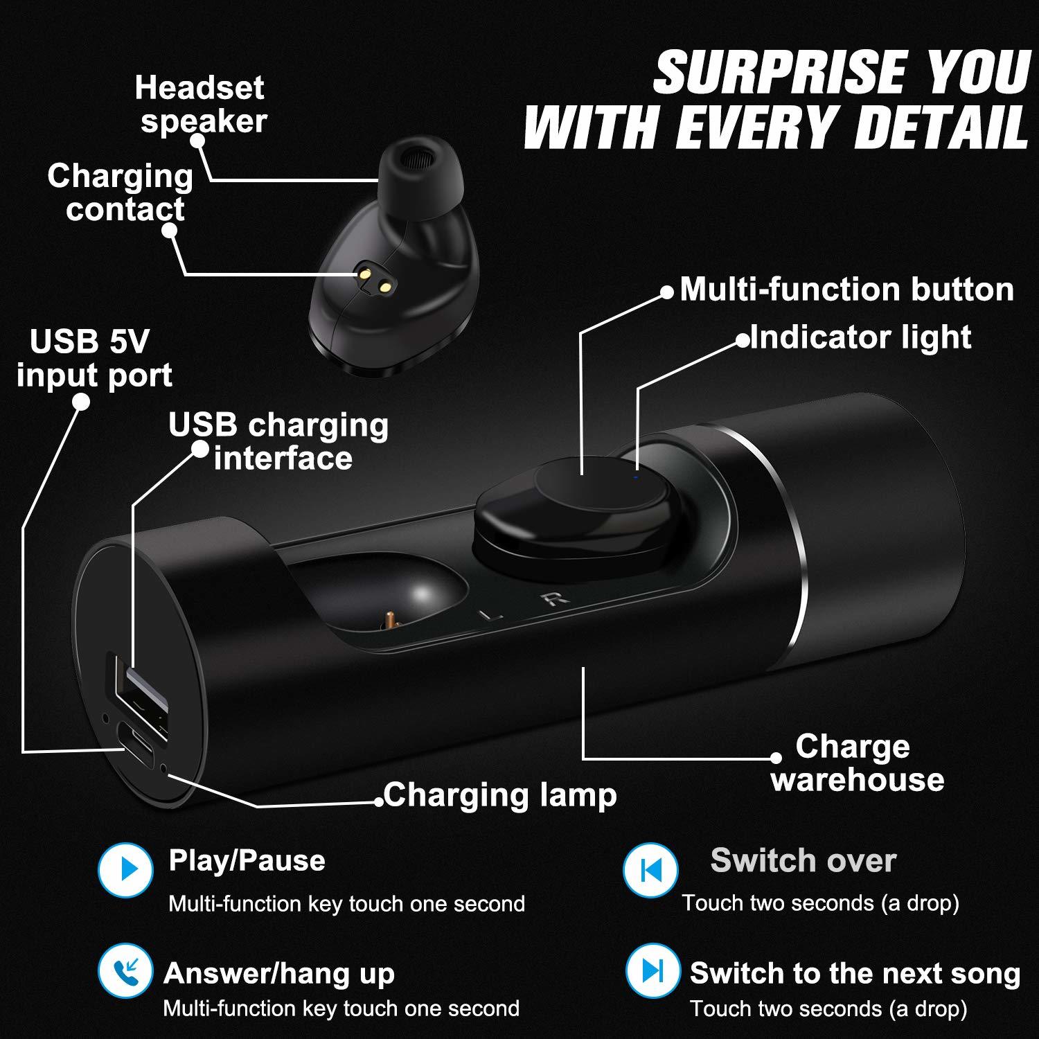 Ape Basics: True Wireless Headphones - Black image