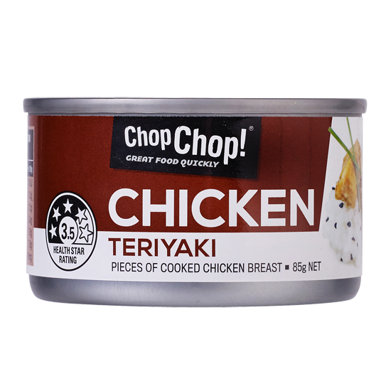 Chop Chop: Chicken Chunks - Teriyaki 85g (12 Pack) image