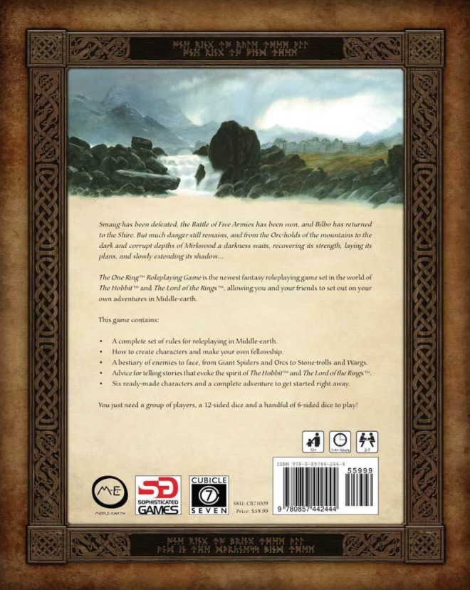 The One Ring RPG: Core Rule-book - Revised Edition image