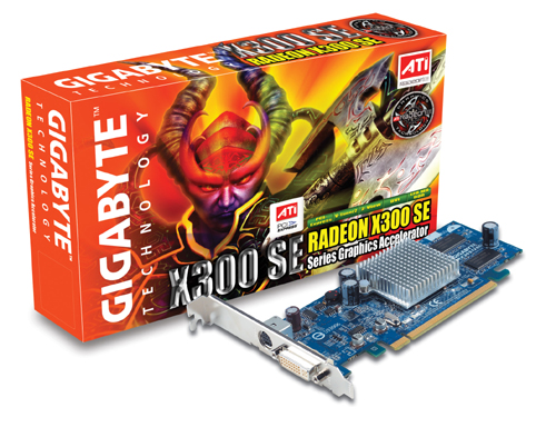 Gigabyte Graphics Card Radeon X300 SE 128M PCIE image