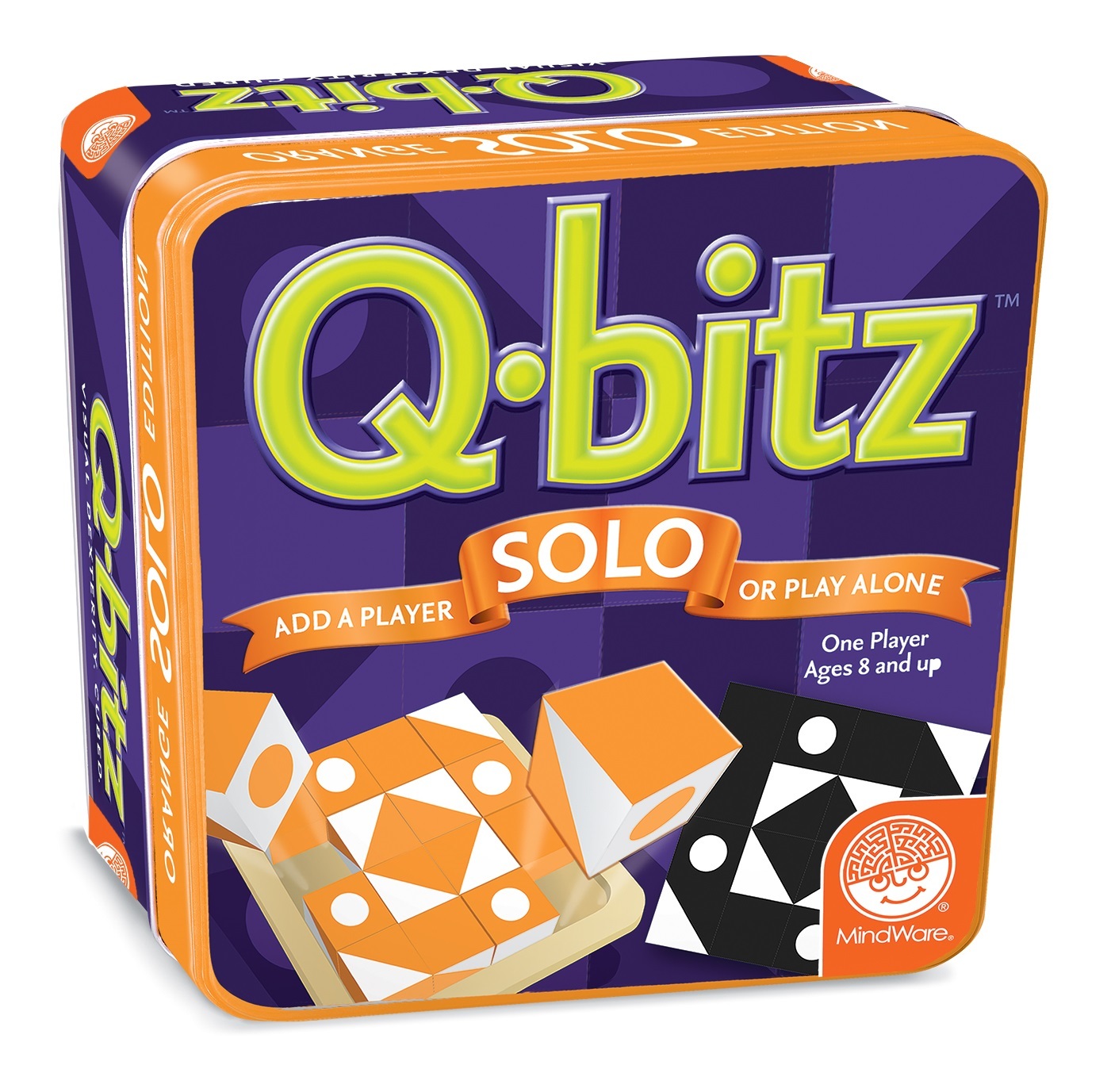 Mindware Games: Q-bitz Solo - Orange Edition image