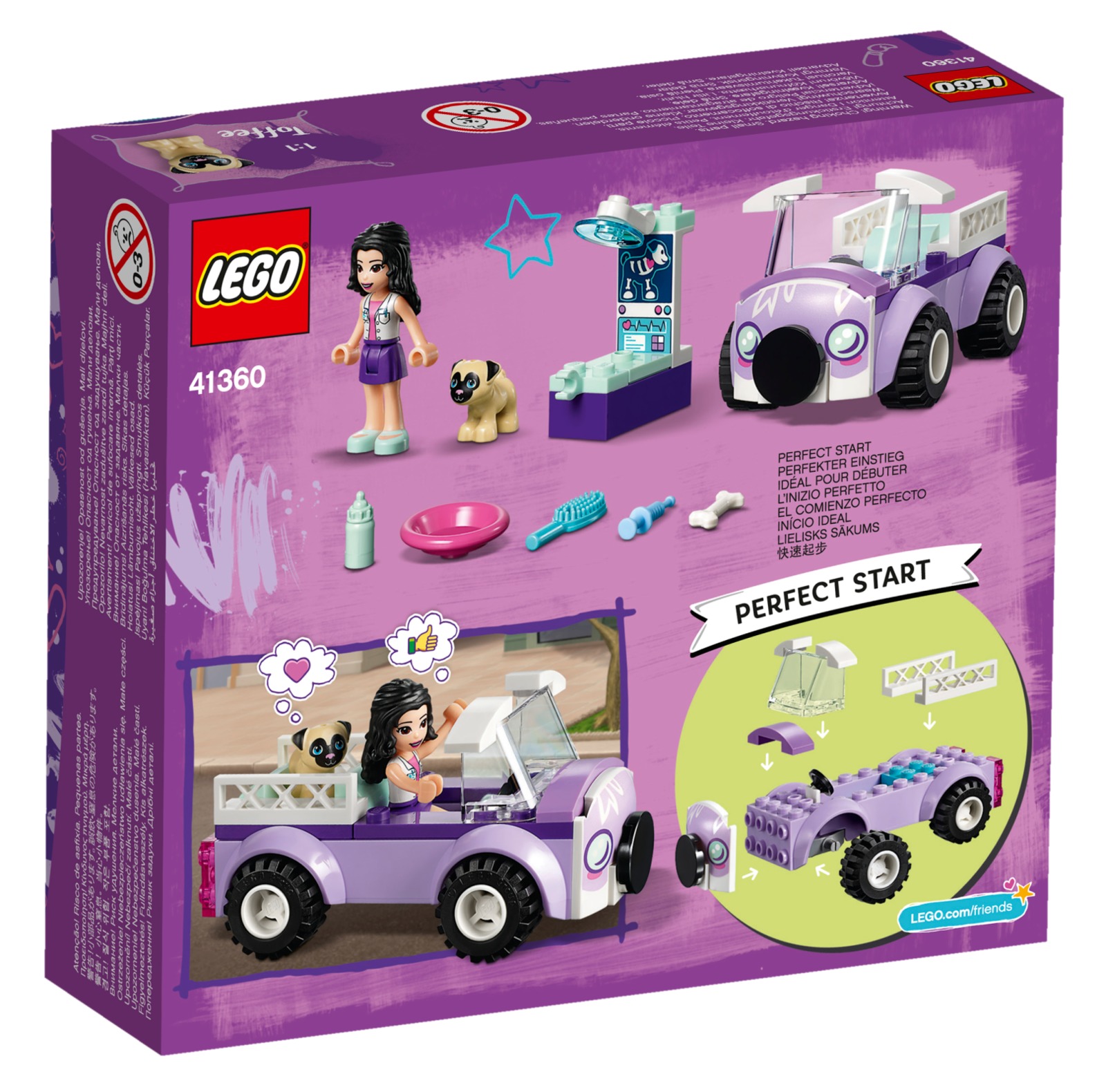 LEGO Friends: Emma's Mobile Vet Clinic (41360) image