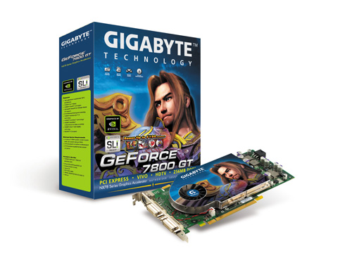 Gigabyte Graphics Card NVIDIA GeForce 7800 GT 256MB PCIE image