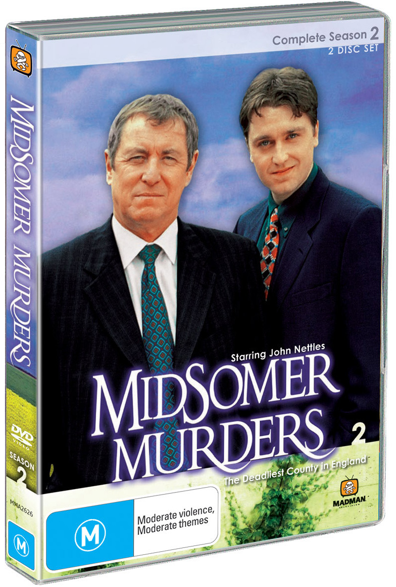 Midsomer Murders - Complete Season 2 (Single Case ) on DVD