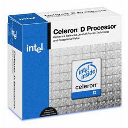 Intel Celeron D CPU 2.4GHZ 128KB 400MHZ SKT478 Northwood Core Retail Box With Fan