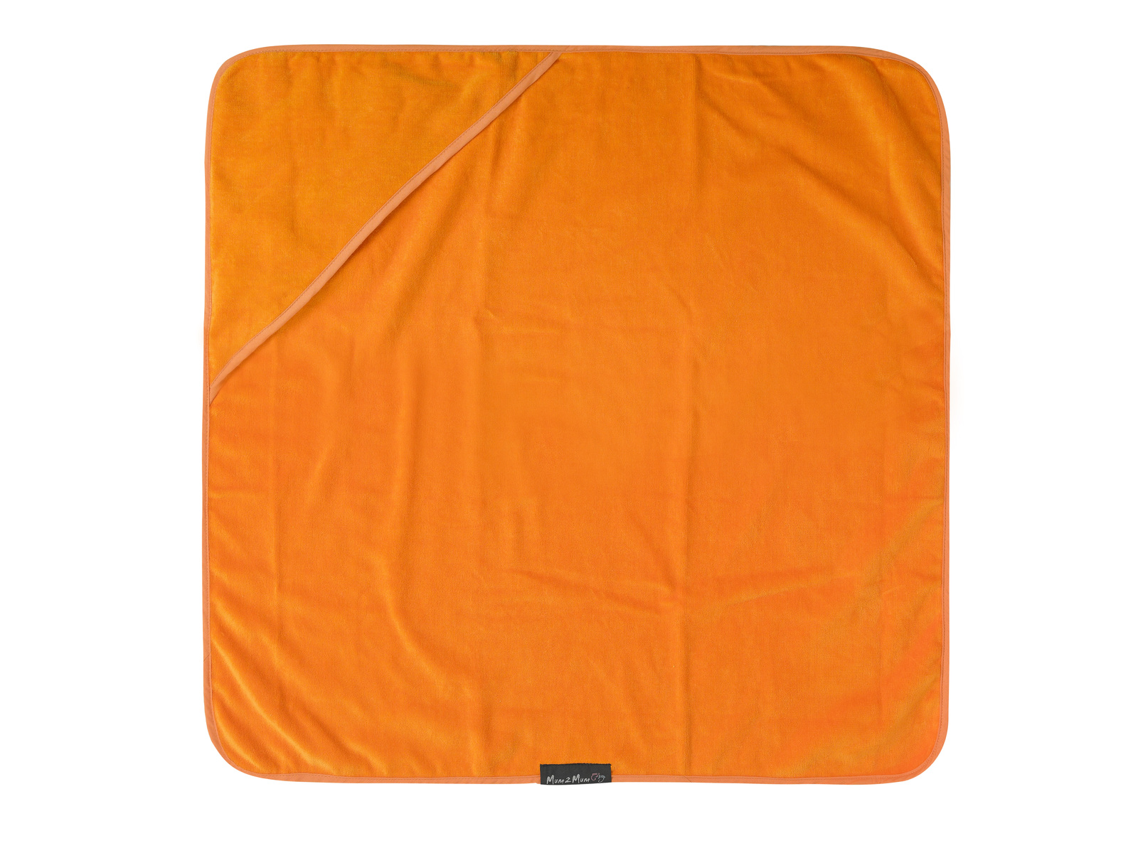 Mum 2 Mum Hooded Towel - Orange image