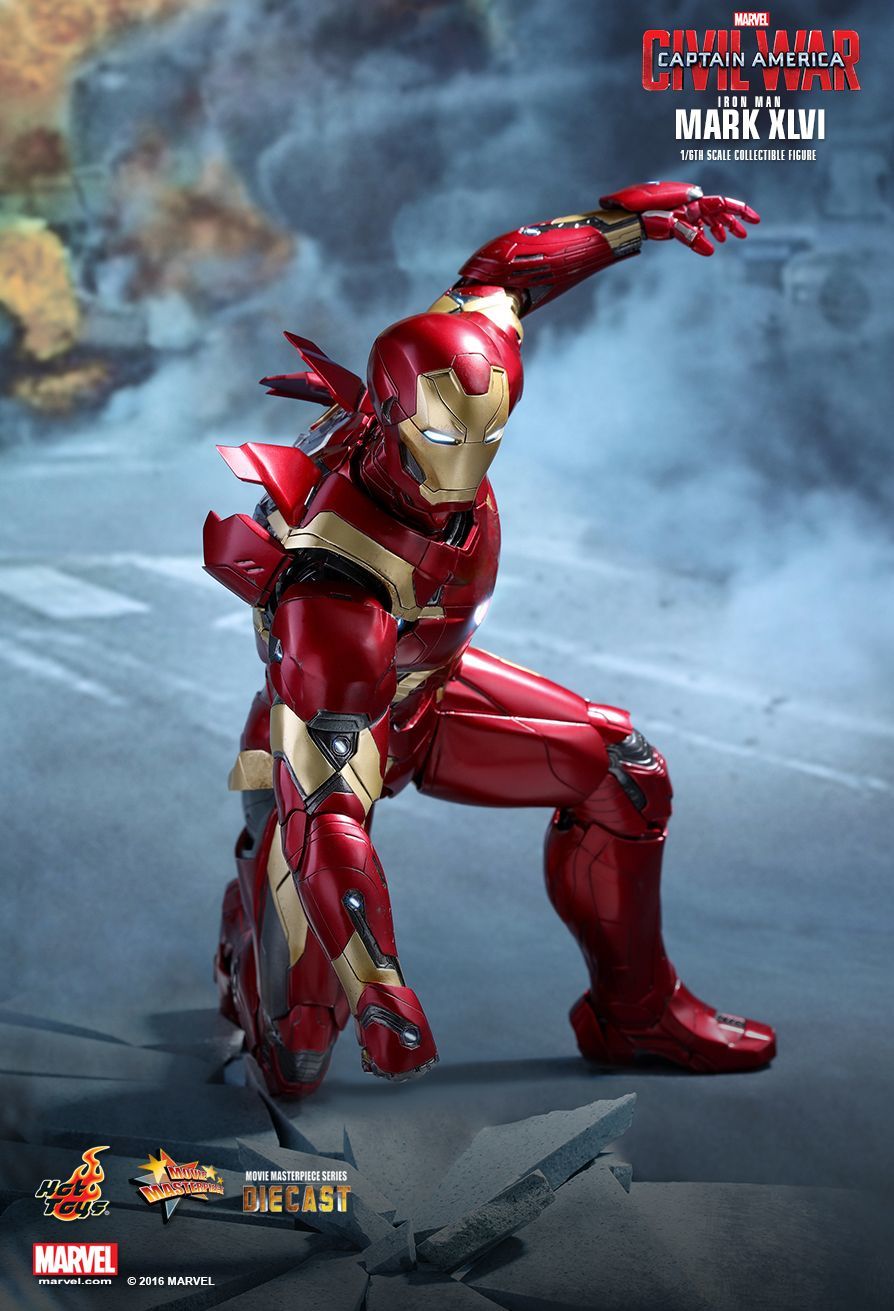 Captain America: Civil War - Iron Man Mark XLVI 1:6 Scale Figure