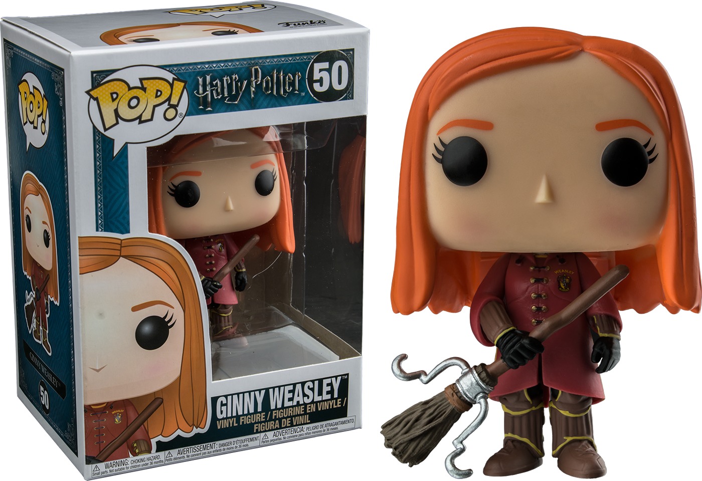 Harry Potter - Ginny (Quidditch Robes Ver.) Pop! Vinyl Figure image