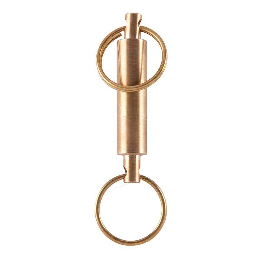 Everyday Carry Brass Keyring (Assorted Designs)