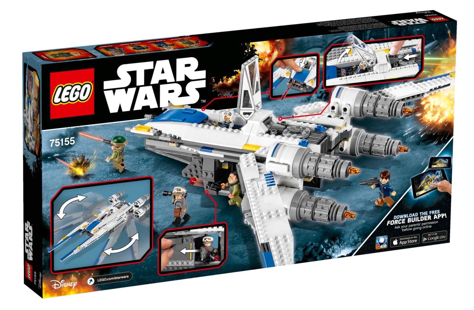 LEGO Star Wars: Rebel U-wing Fighter (75155) image