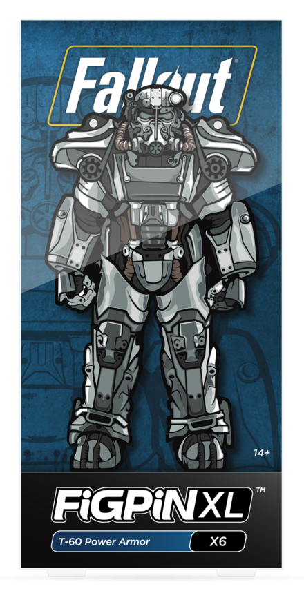 Fallout - T60 Power Armor (#X6) - XL FiGPiN image