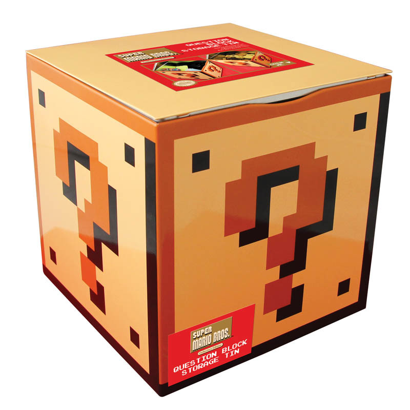 Super Mario Bros. Question Box Tin image