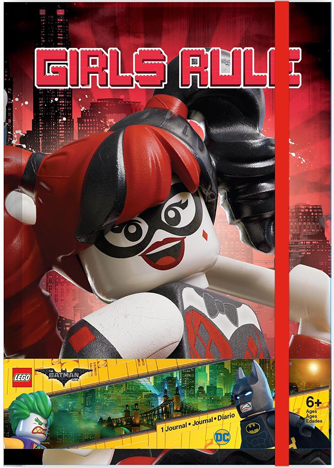 The LEGO Batman Movie: Themed Hardback Journal - Girls Rule image