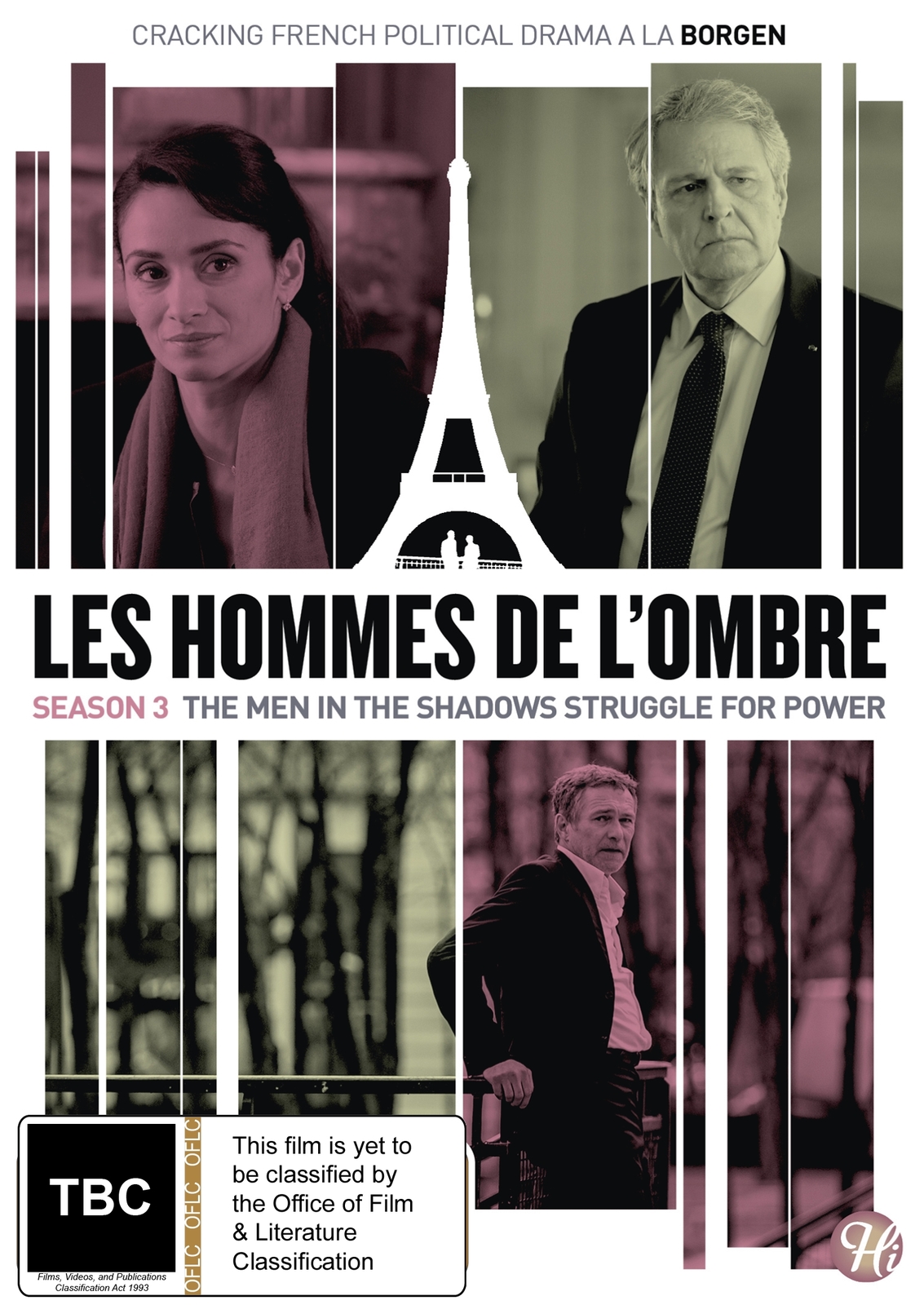 Les Hommes De L'ombre (The Shadow Men) Season 3 on DVD image