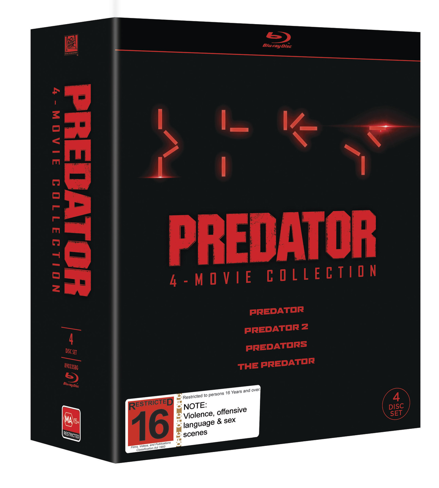 Predator 1-4 Boxset on Blu-ray image