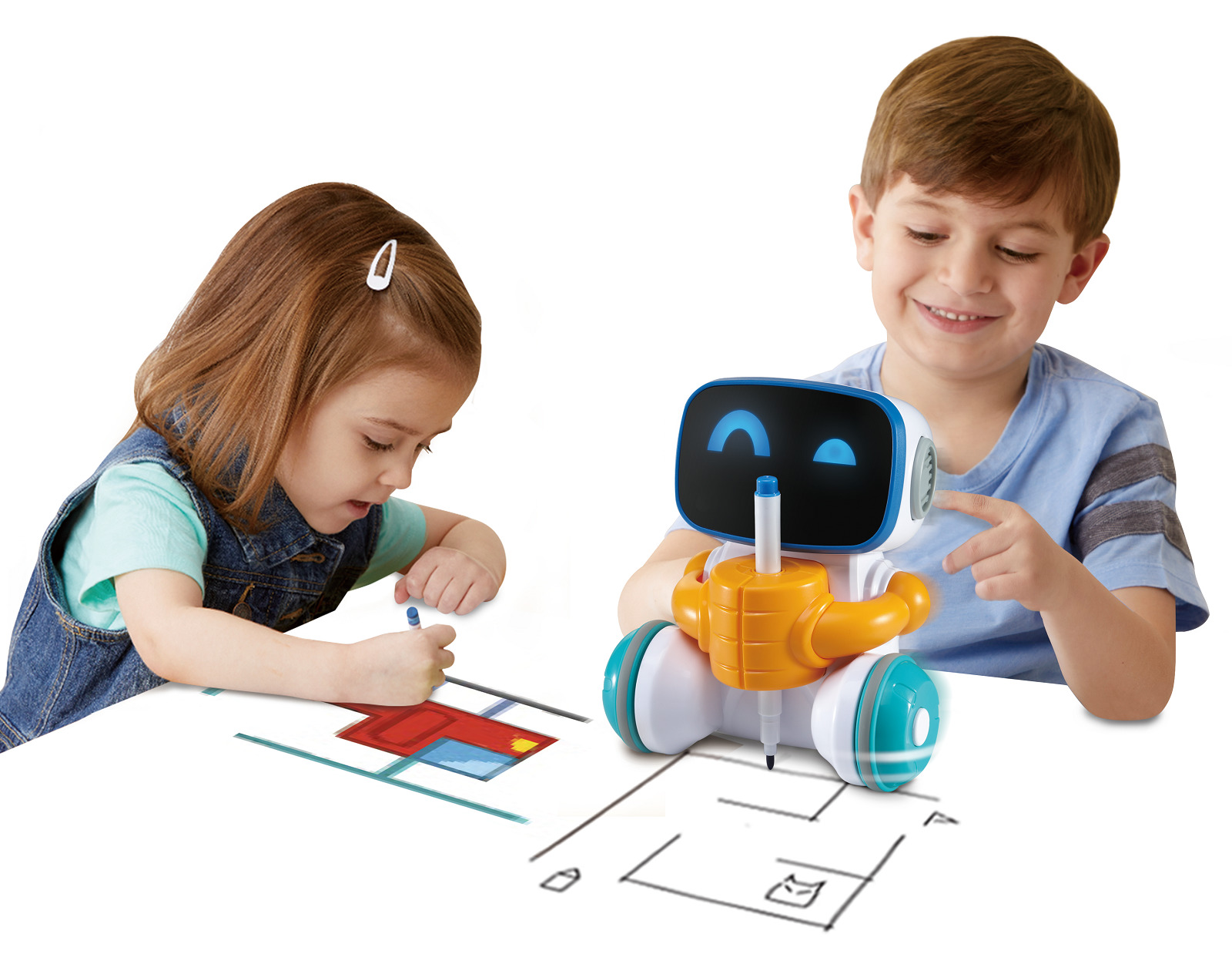 Buy Vtech JotBot The Smart Drawing Robot at Mighty Ape NZ