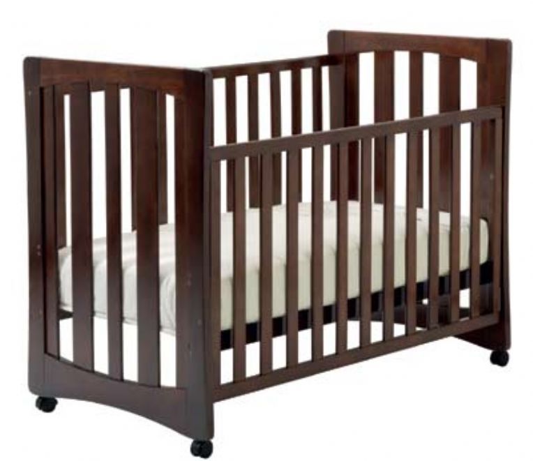 Mother's Choice Amiel Wooden Cot - Walnut