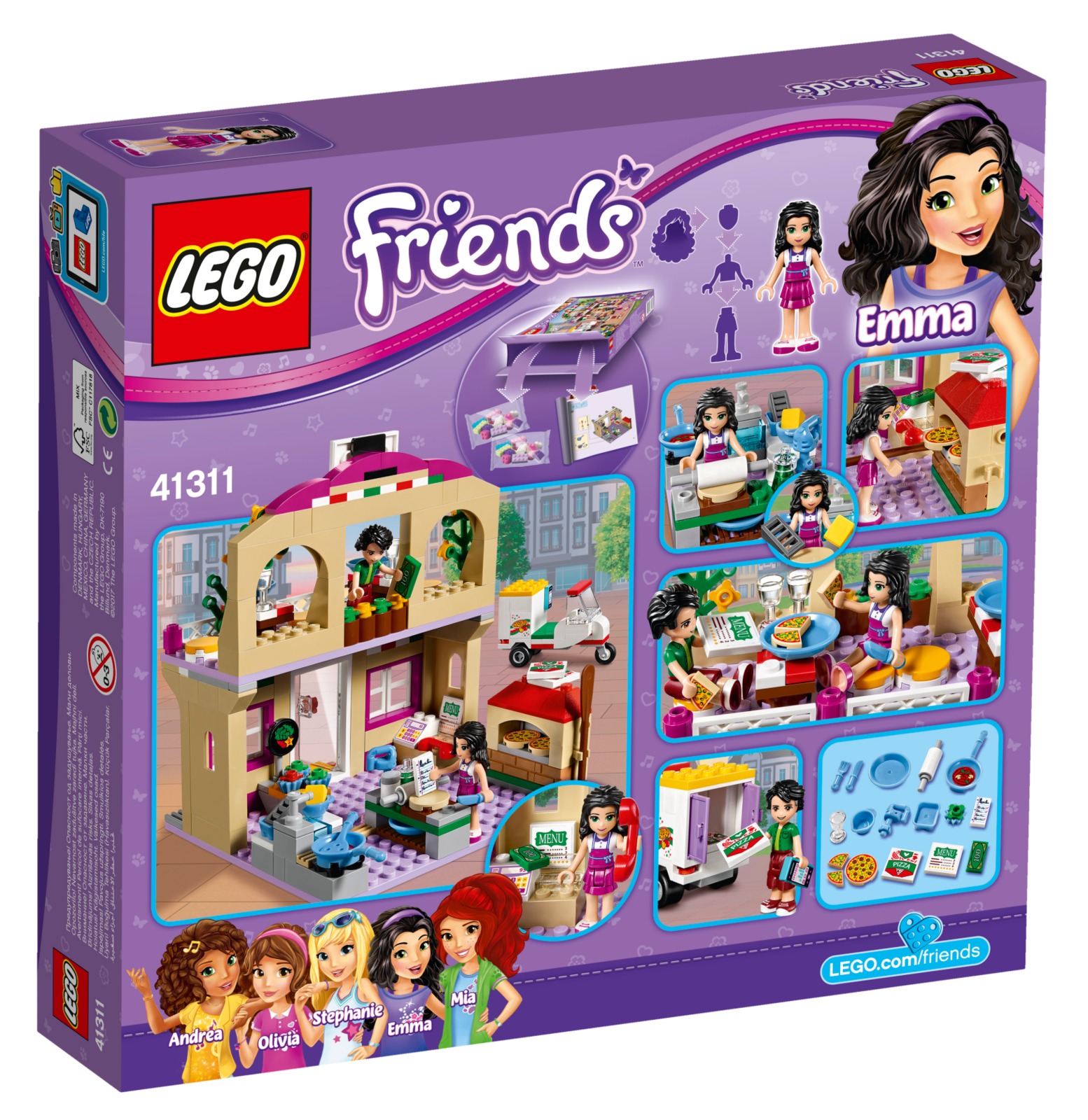 LEGO Friends: Heartlake Pizzeria (41311)