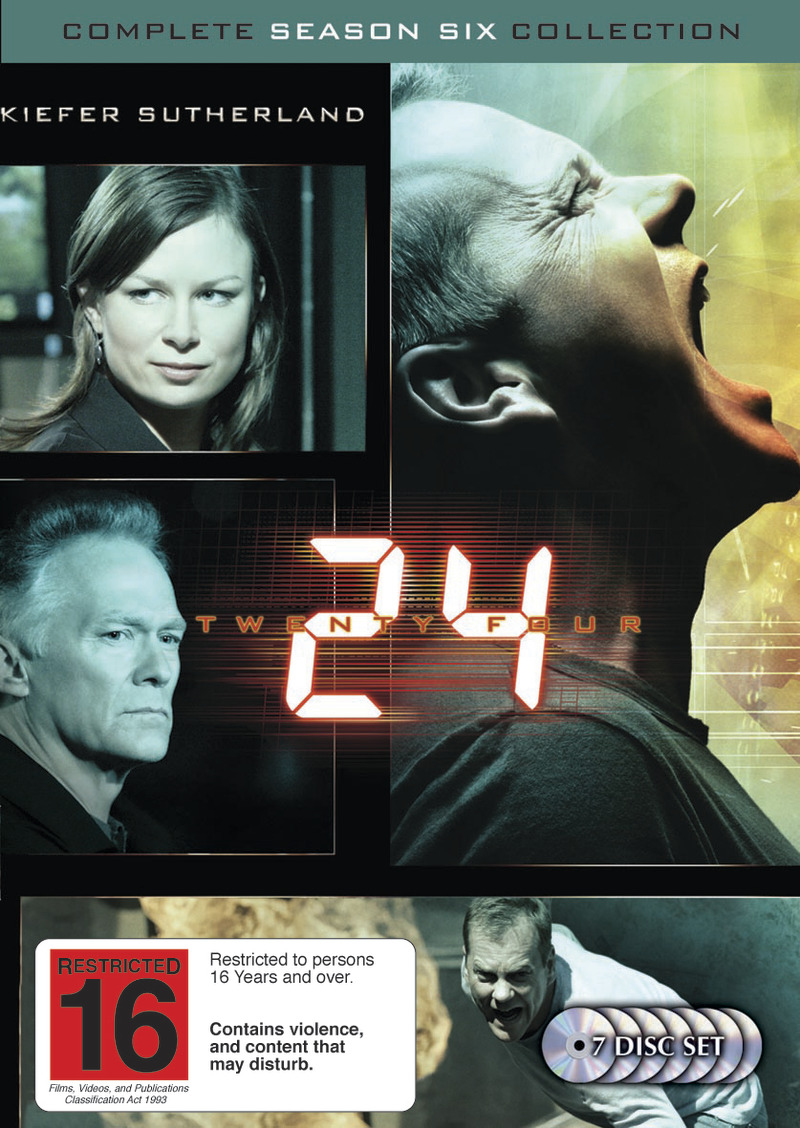 24 - Complete Season Six Collection on DVD