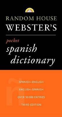 Rh Webster's Pkt Spanish Dict by Random House image