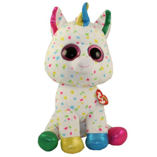 Ty Beanie Boo: Harmonie Unicorn - Large Plush