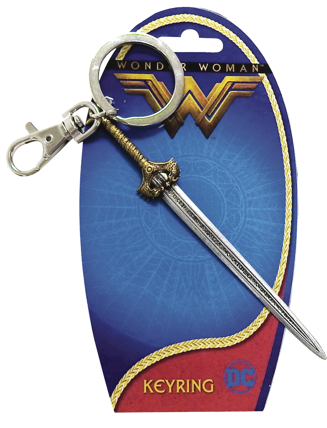 Wonder Woman - Sword Pewter Key Chain image