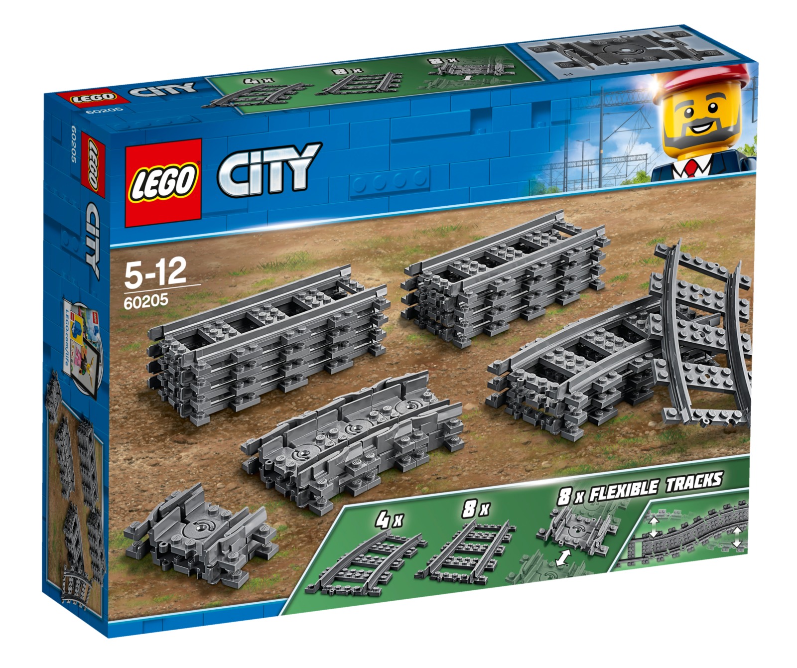 LEGO City - Tracks and Curves (60205) image