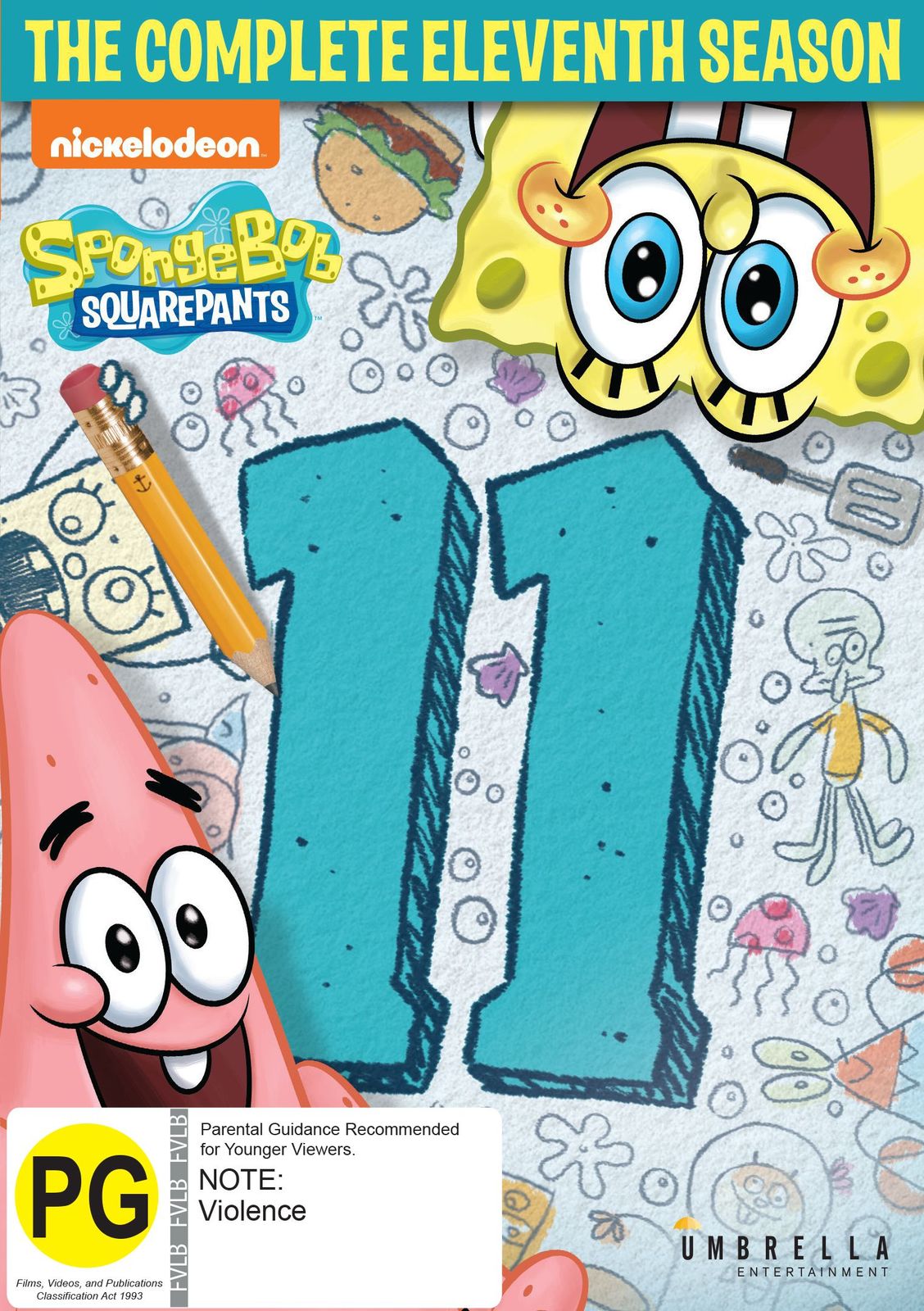 Spongebob Squarepants: Season 11 on DVD image