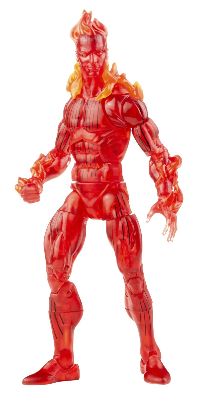 The Human Torch 6" Retro Action Figure at Mighty Ape NZ