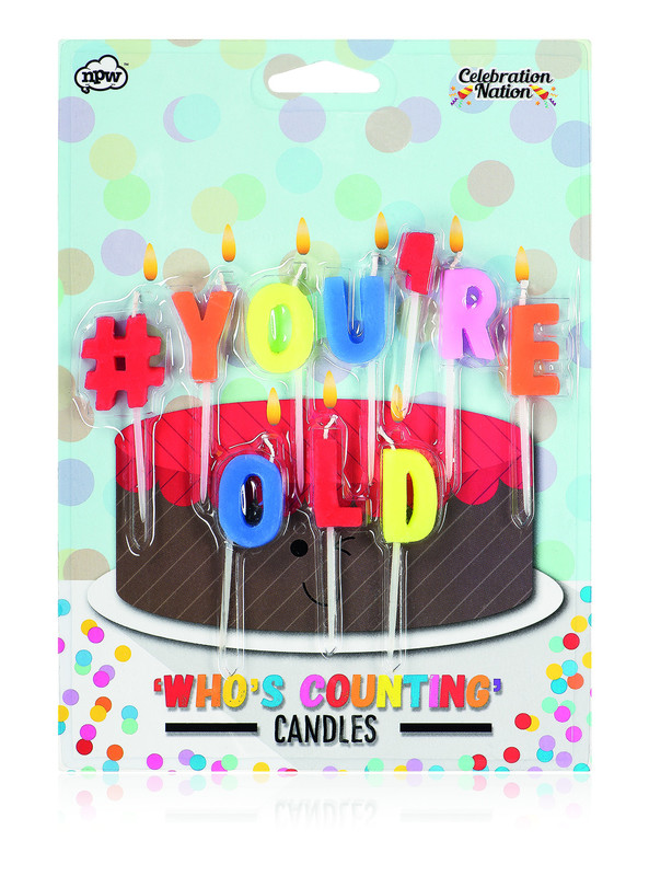 Who’s Counting Candles You’re Old at Mighty Ape NZ