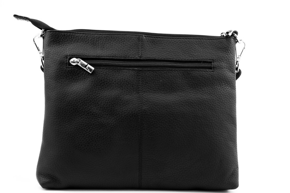 Urban Forest: Emma Leather Sling Bag - Black image