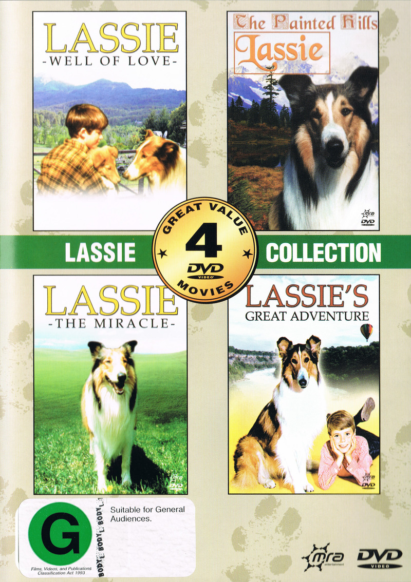 Lassie Collection (Well of Love, The Painted Hills, The Miracle, Lassie's Great Adventure) on DVD image