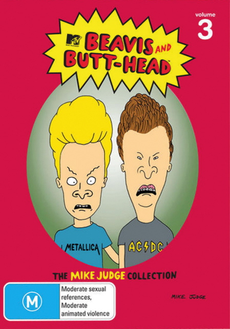 Beavis And Butt-Head - The Mike Judge Collection: Vol. 3 (3 Disc Set) on DVD