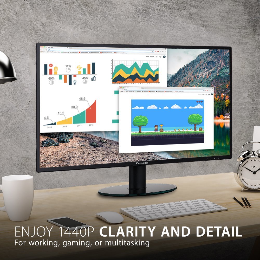 27" Viewsonic 10-Bit Monitor | at Mighty Ape NZ