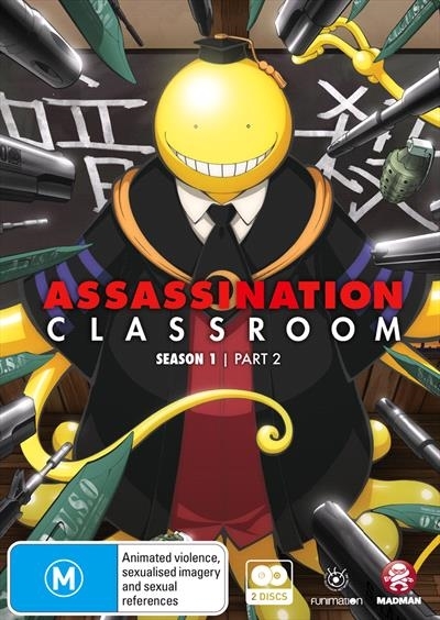 Assassination Classroom - Part 2 (Eps 12-22) on DVD