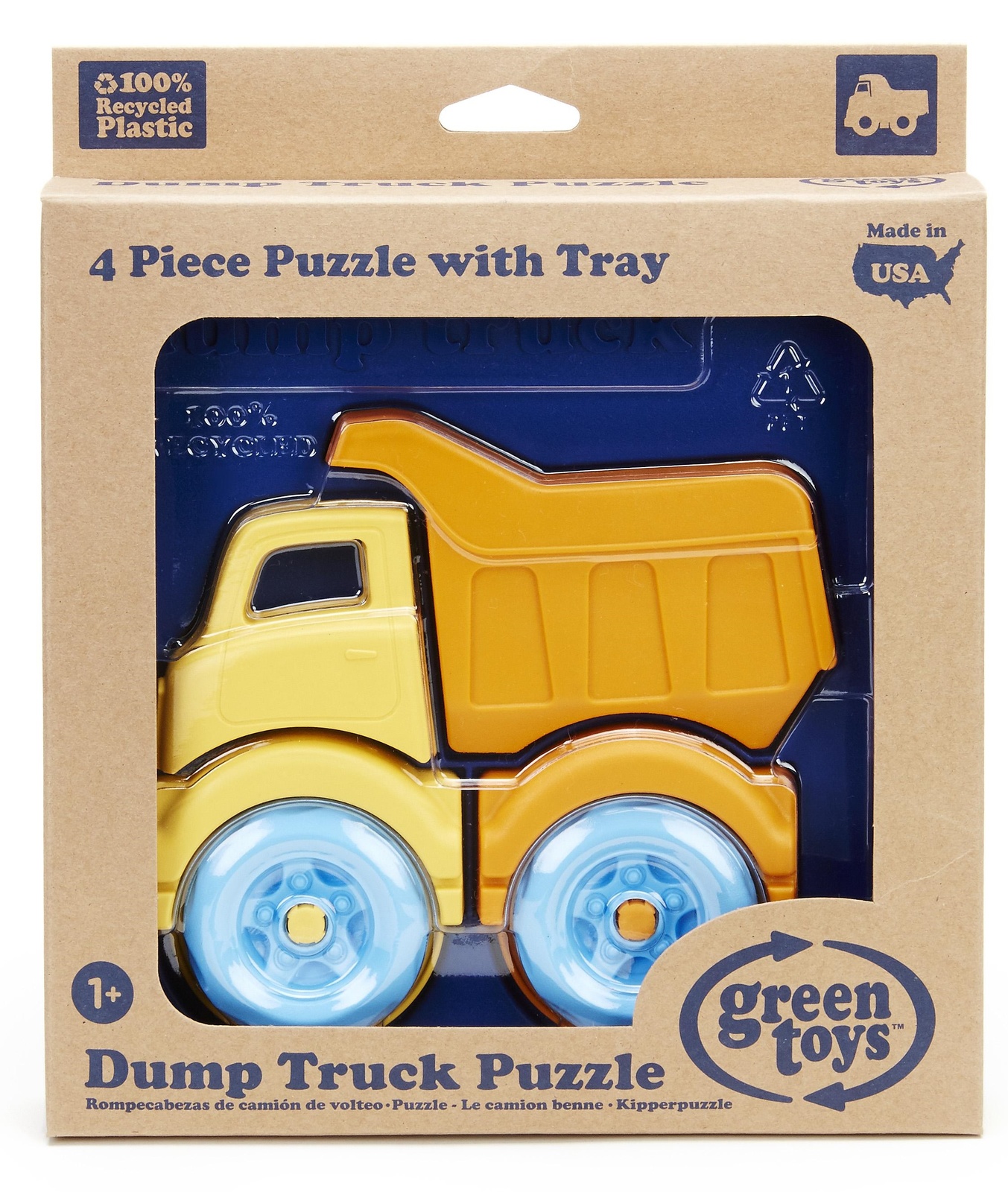 Buy Green Toys 3D Dump Truck Puzzle at Mighty Ape NZ