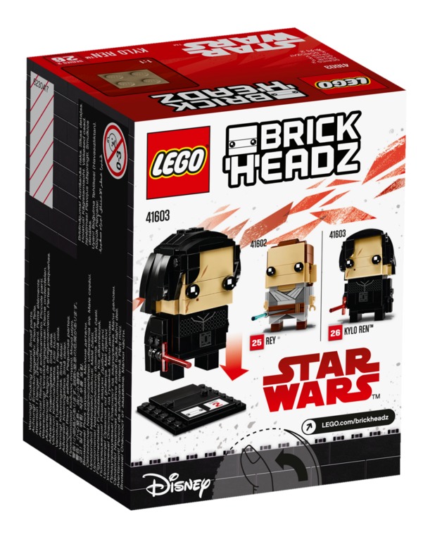 Buy LEGO Brickheadz Kylo Ren (41603) at Mighty Ape NZ