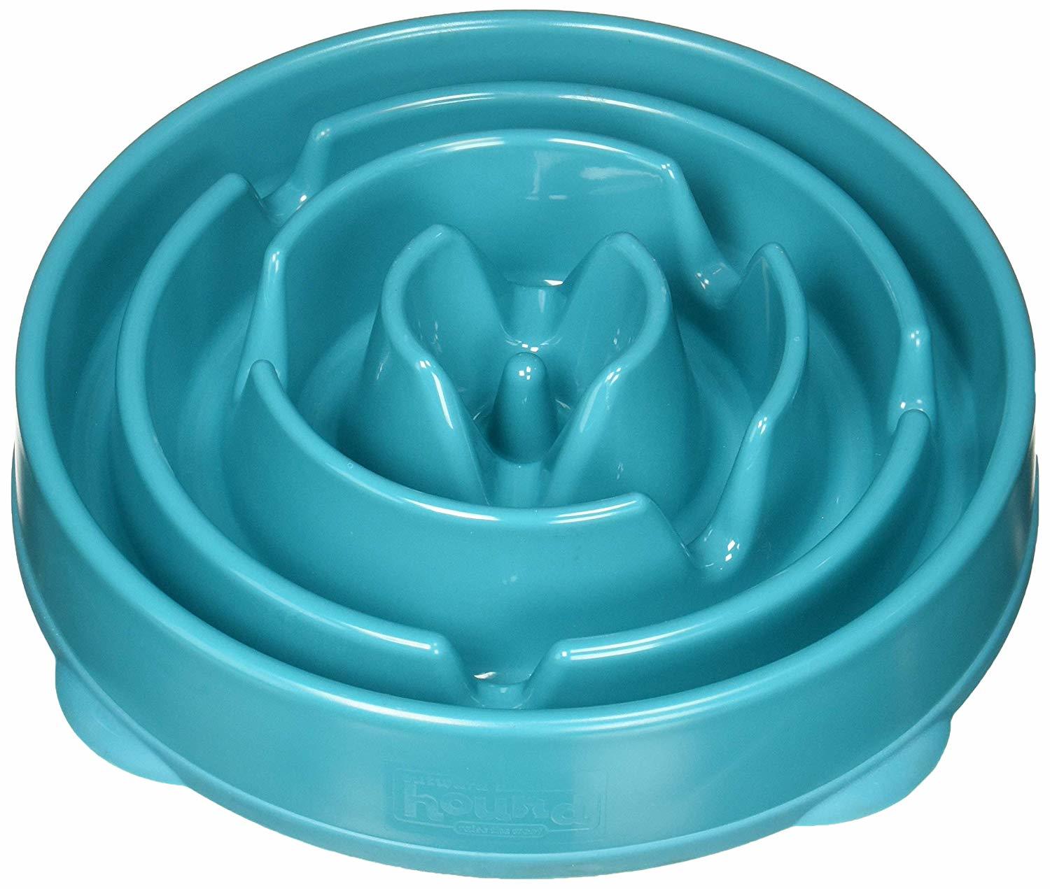Outward Hound: Fun Feeder Teal - Large image