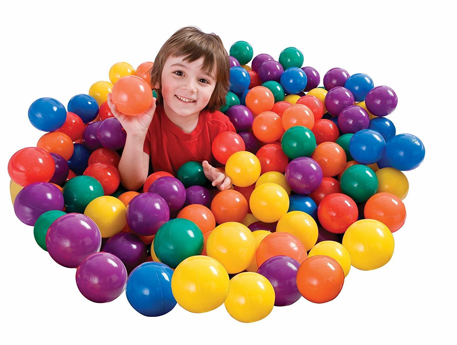 Intex: Fun Ball - Small Plastic Ball Set (100 piece)